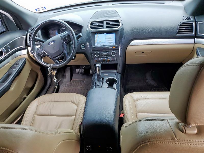 1FM5K7D80HGD02668 - 2017 FORD EXPLORER XLT WHITE photo 8