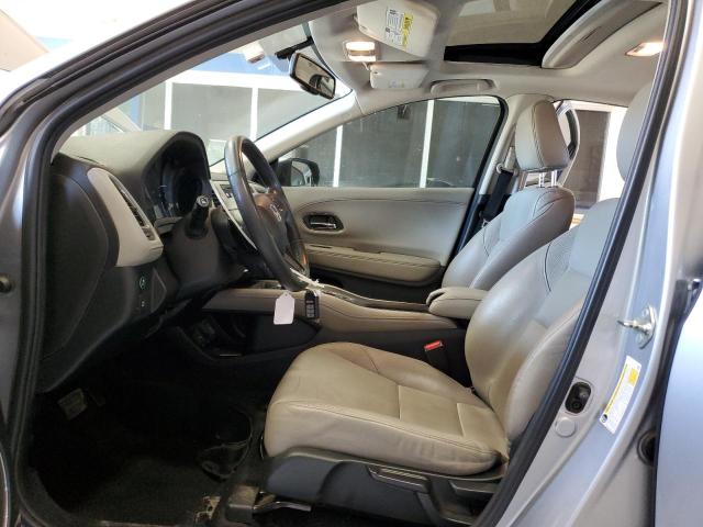 3CZRU5H74HM720155 - 2017 HONDA HR-V EXL ვერცხლისფერი ფოტო 7