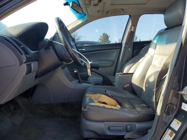 1HGCM56805A021610 - 2005 HONDA ACCORD EX CHARCOAL photo 7