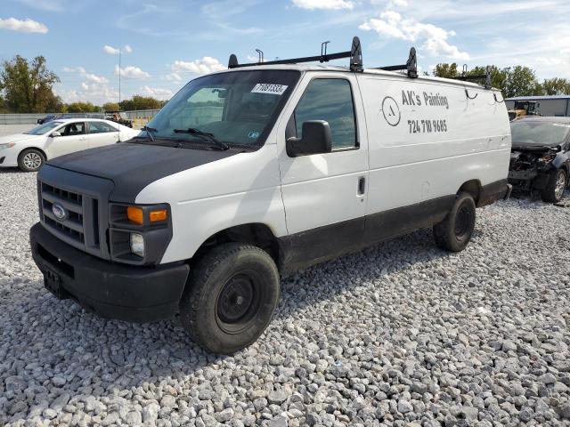 1FTSS3EL5BDA66210 - 2011 FORD ECONOLINE E350 SUPER DUTY VAN WHITE photo 1