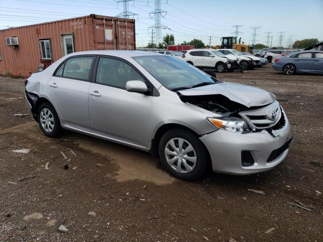 2T1BU4EE4BC676789 - 2011 TOYOTA COROLLA BASE SILVER photo 4