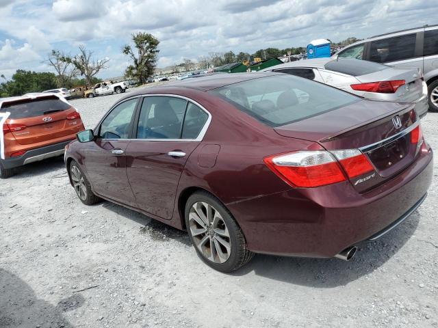 1HGCR2F53FA176918 - 2015 HONDA ACCORD SPORT BURGUNDY photo 2
