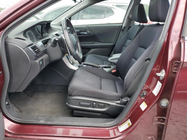 1HGCR2F53FA176918 - 2015 HONDA ACCORD SPORT BURGUNDY photo 7