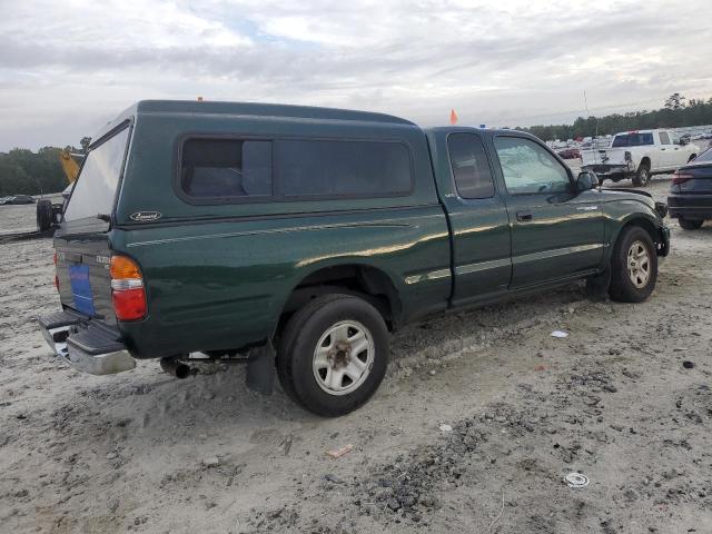 5TEVL52N72Z085960 - 2002 TOYOTA TACOMA XTRACAB GREEN photo 3