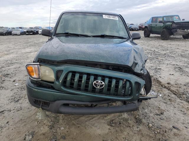 5TEVL52N72Z085960 - 2002 TOYOTA TACOMA XTRACAB GREEN photo 5