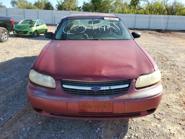 1G1ND52F34M532052 - 2004 CHEVROLET CLASSIC BURGUNDY photo 5