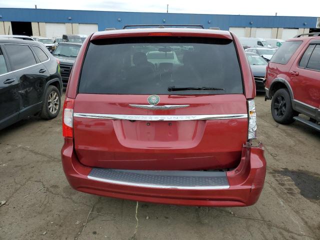 2C4RC1BG8CR348976 - 2012 CHRYSLER TOWN & COU TOURING წითელი ფოტო 6