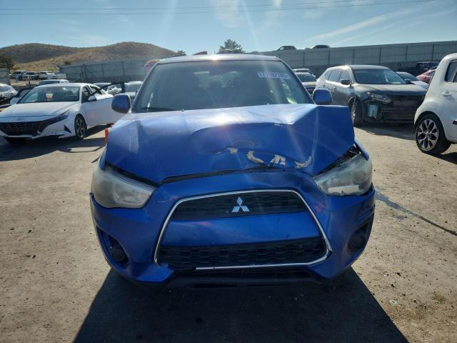 4A4AP3AU8FE024358 - 2015 MITSUBISHI OUTLANDER ES BLUE photo 5