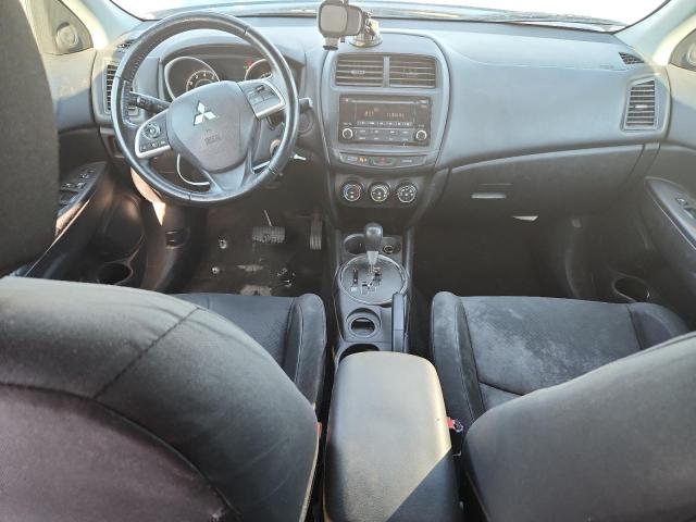 4A4AP3AU8FE024358 - 2015 MITSUBISHI OUTLANDER ES BLUE photo 8