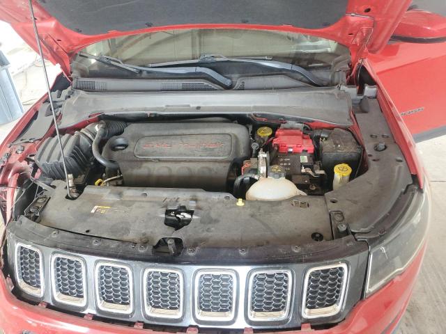3C4NJDBB9KT849963 - 2019 JEEP COMPASS LATITUDE 红色 照片 12
