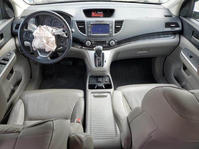 2HKRM4H77DH680346 - 2013 HONDA CR-V EXL CHARCOAL photo 8