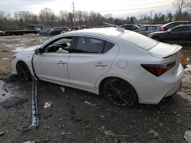 19UDE2F84NA001098 - 2022 ACURA ILX PREMIUM A-SPEC WHITE photo 2