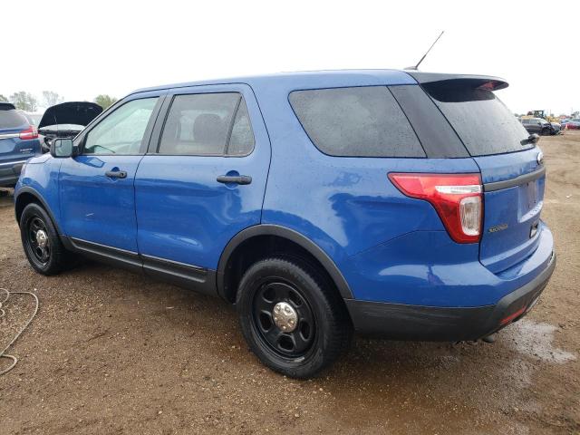 1FM5K8AT4EGC38676 - 2014 FORD EXPLORER POLICE INTERCEPTOR 蓝色 照片 2