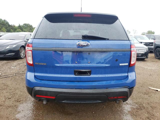 1FM5K8AT4EGC38676 - 2014 FORD EXPLORER POLICE INTERCEPTOR 蓝色 照片 6
