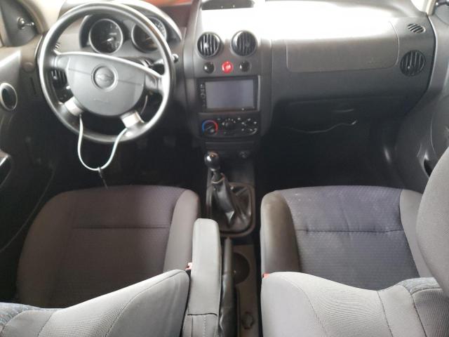 KL1TD66658B093346 - 2008 CHEVROLET AVEO BASE ORANGE photo 8