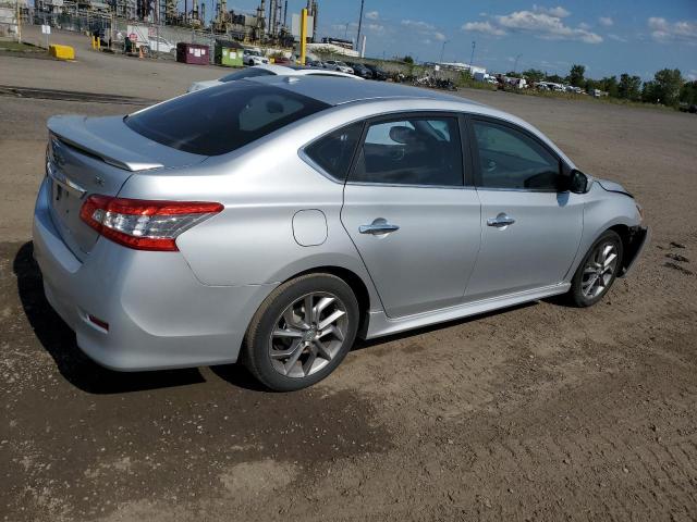 3N1AB7AP0DL614626 - 2013 NISSAN SENTRA S SILVER photo 3