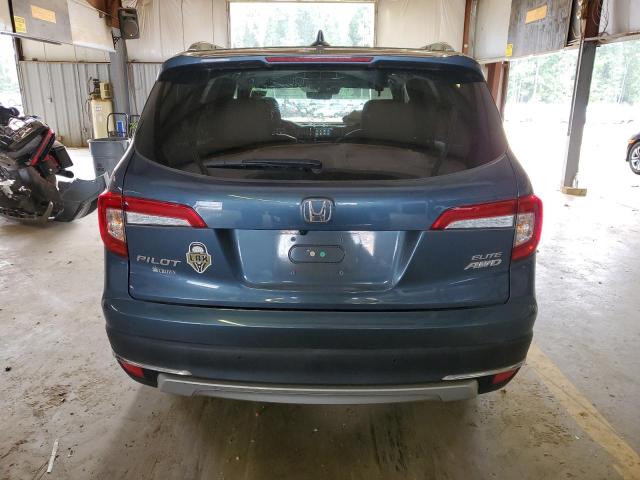 5FNYF6H00MB083204 - 2021 HONDA PILOT ELITE BLUE photo 6