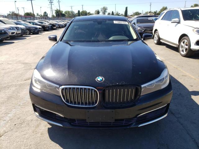 WBA7E2C50GG547688 - 2016 BMW 740 I BLACK photo 5