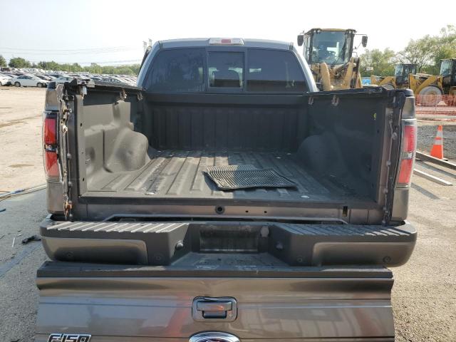 1FTFW1EF6BFD29278 - 2011 FORD F150 SUPERCREW GRAY photo 6