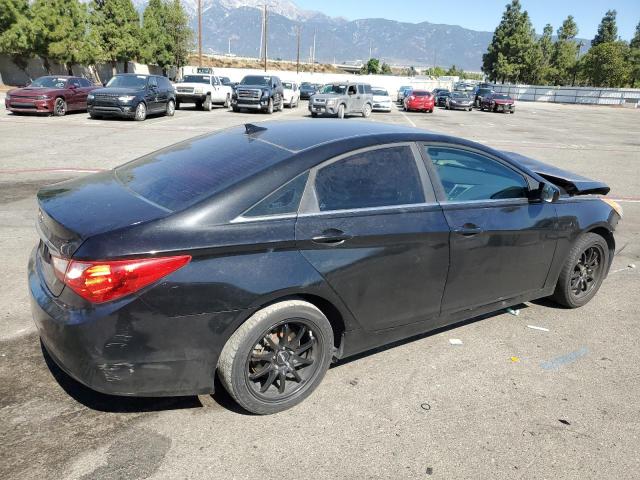 5NPEB4AC0CH458421 - 2012 HYUNDAI SONATA GLS BLACK photo 3