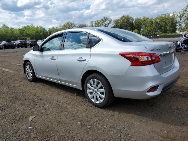 3N1AB7AP4KY321621 - 2019 NISSAN SENTRA S 银色 照片 2