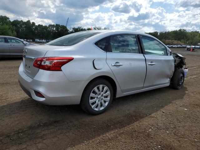3N1AB7AP4KY321621 - 2019 NISSAN SENTRA S 银色 照片 3