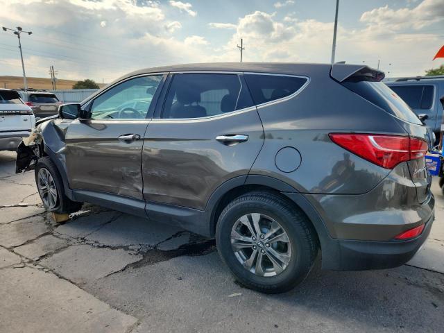 5XYZTDLB9DG038961 - 2013 HYUNDAI SANTA FE S GRAY photo 2