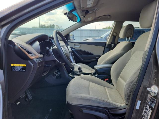 5XYZTDLB9DG038961 - 2013 HYUNDAI SANTA FE S GRAY photo 7