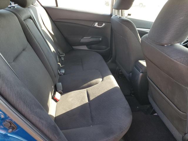 2HGFB2F50DH013093 - 2013 HONDA CIVIC LX BLUE photo 10