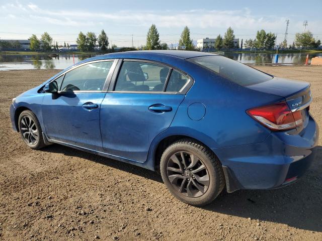 2HGFB2F50DH013093 - 2013 HONDA CIVIC LX BLUE photo 2