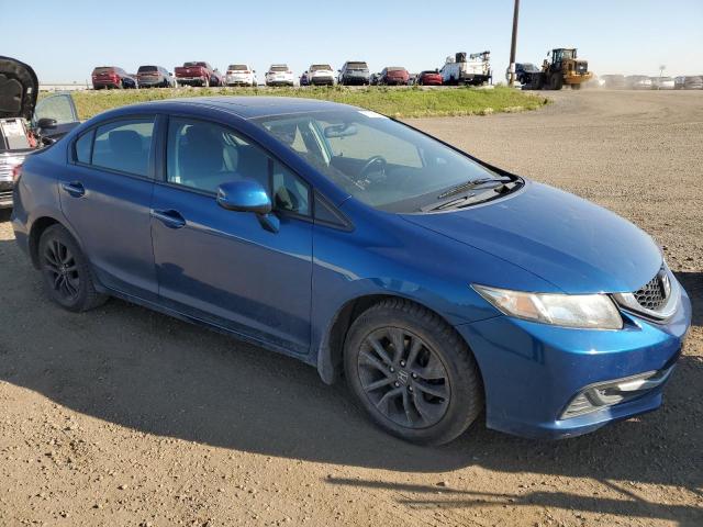2HGFB2F50DH013093 - 2013 HONDA CIVIC LX BLUE photo 4