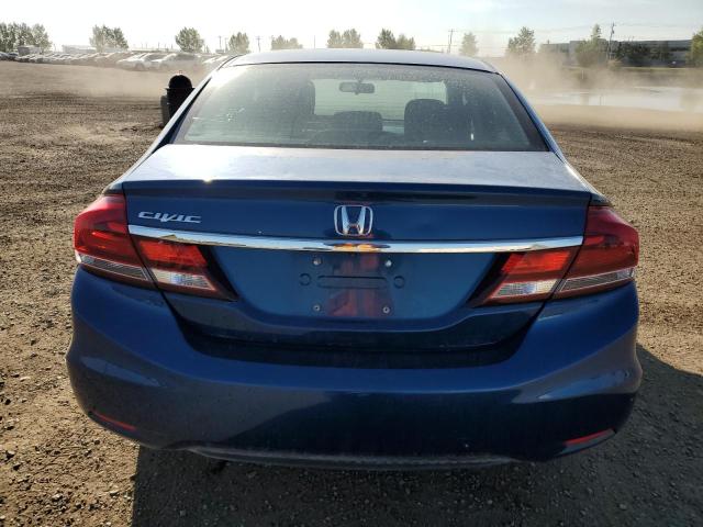 2HGFB2F50DH013093 - 2013 HONDA CIVIC LX BLUE photo 6