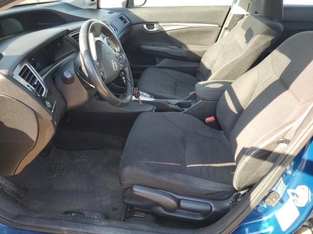 2HGFB2F50DH013093 - 2013 HONDA CIVIC LX BLUE photo 7