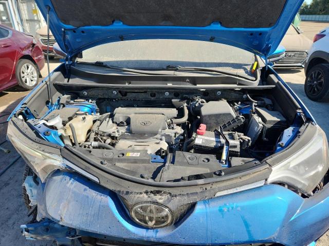 JTMYFREV8JJ212683 - 2018 TOYOTA RAV4 LIMITED BLUE photo 12
