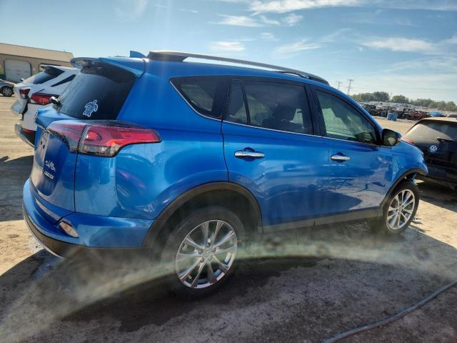 JTMYFREV8JJ212683 - 2018 TOYOTA RAV4 LIMITED BLUE photo 3