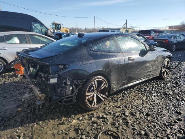WBA13AR02MCF64287 - 2021 BMW M440XI BLACK photo 3