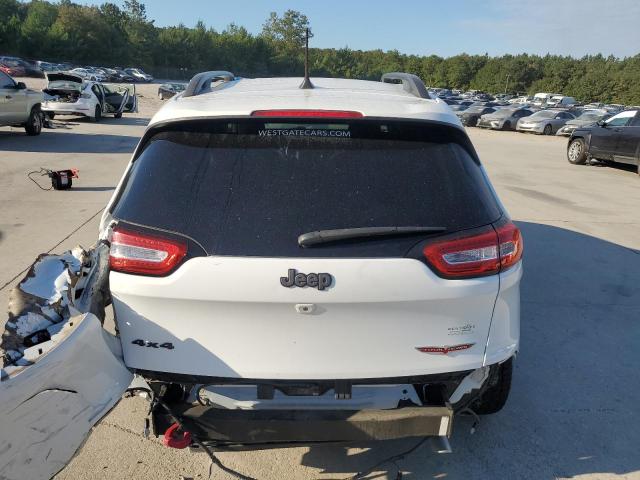 1C4PJMBX5JD619698 - 2018 JEEP CHEROKEE TRAILHAWK WHITE photo 6