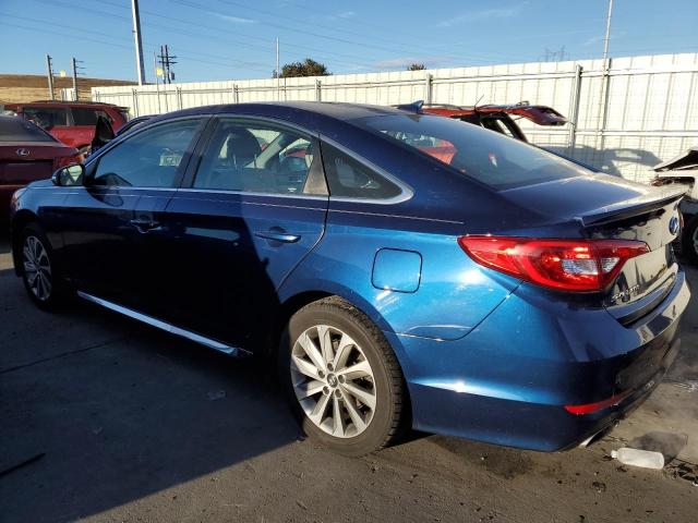 5NPE34AF7HH449214 - 2017 HYUNDAI SONATA SPORT BLUE photo 2