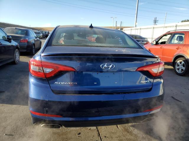 5NPE34AF7HH449214 - 2017 HYUNDAI SONATA SPORT BLUE photo 6