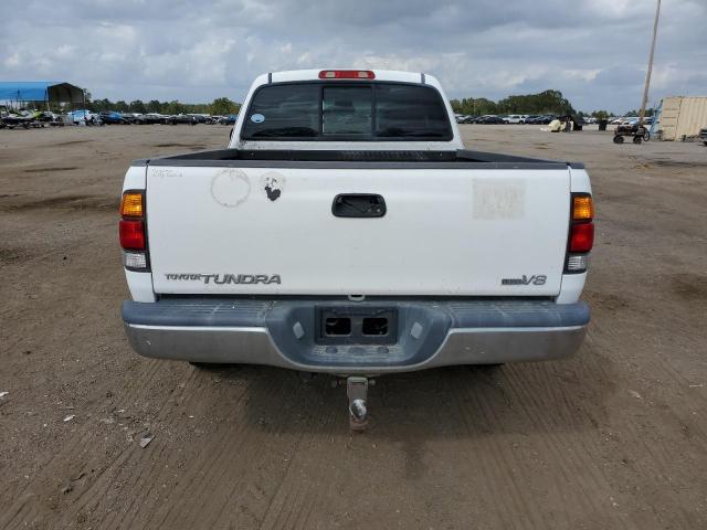 5TBRT34144S455786 - 2004 TOYOTA TUNDRA ACCESS CAB SR5 WHITE photo 6