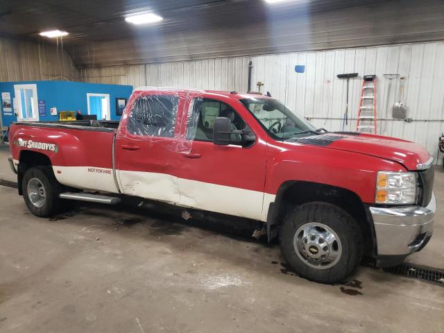 1GC4K1C83BF114321 - 2011 CHEVROLET 3500 K3500 LTZ BURGUNDY photo 4