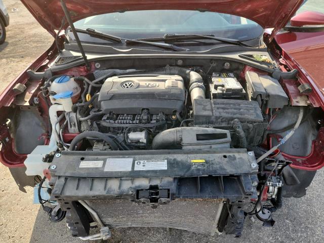 1VWBT7A36GC028781 - 2016 VOLKSWAGEN PASSAT SE BURGUNDY photo 11