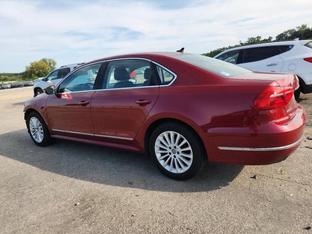 1VWBT7A36GC028781 - 2016 VOLKSWAGEN PASSAT SE BURGUNDY photo 2