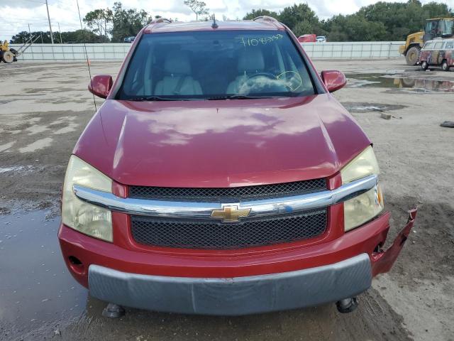 2CNDL63F766135466 - 2006 CHEVROLET EQUINOX LT BURGUNDY photo 5