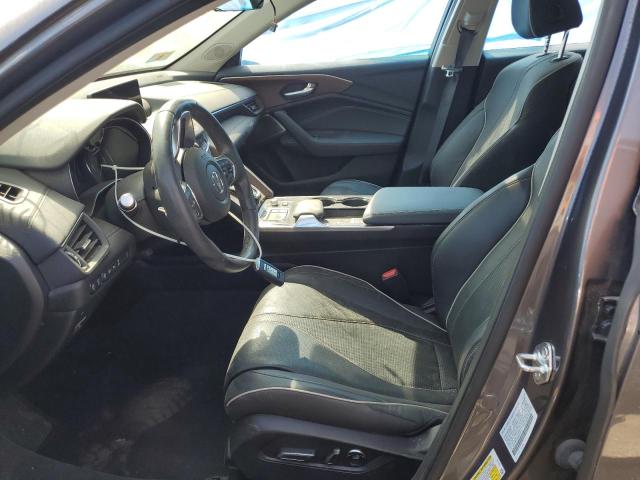 19UUB6F68MA005510 - 2021 ACURA TLX ADVANCE GRAY photo 7