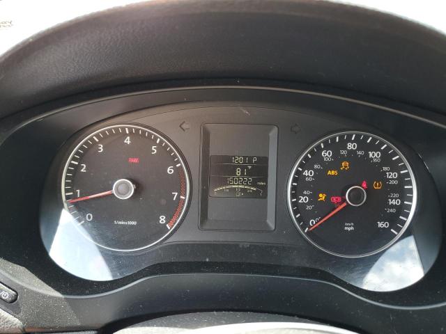 3VWDP7AJ4CM362554 - 2012 VOLKSWAGEN JETTA SE BLACK photo 9