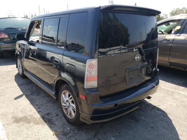 JTLKT324340144167 - 2004 TOYOTA SCION XB 黑色 照片 3