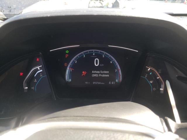 2HGFC2F64KH515267 - 2019 HONDA CIVIC LX Gümüş foto 9