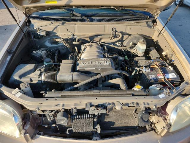 5TBDT44164S441372 - 2004 TOYOTA TUNDRA DOUBLE CAB SR5 GOLD photo 11