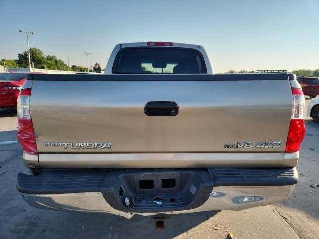 5TBDT44164S441372 - 2004 TOYOTA TUNDRA DOUBLE CAB SR5 GOLD photo 6